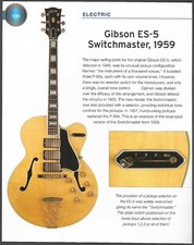 1959 Gibson ES-5 Switchmaster + 1959 Gibson ES-335/TD-SV guitar history article picture