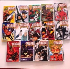 TRIGUN MAXIMUM Manga Volume 1-14 Complete Set (END) by Ysuhiro Nightow EXPRESS picture