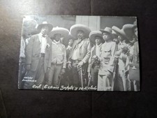 Mint Mexico PPC Postcard Mexican Revolution General Zapata High Command picture