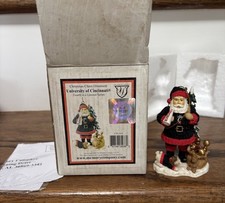 Rare Vintage Cincinnati Bearcats 2004 Christmas Cheer Santa Ornament - NIB picture