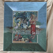 Paul Gauguin Ceramic plate Scene with Men & Women, Medium picture
