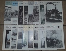 Reading Railroad Bee Line Magazine Lot 16 Issues Dated 1983 - 1992 See List  VG picture