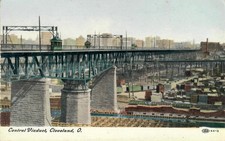 Central Railroad Viaduct Cleveland OH Ohio picture