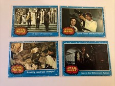 1977 Topps Star Wars Blue Border Lot Of 4       #30 65 56 66 picture