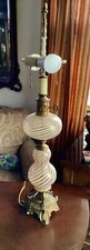 Vintage Italian Murano Glass Lamp By Dino Martens MCM Mid Century picture