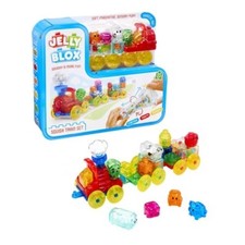 Jelly Blox Squish Train Set Toy picture