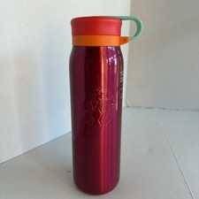 Starbucks 2025 Red Hot and Cold Fizz Vacuum Insulated Stainless Steel Bottle NWT picture