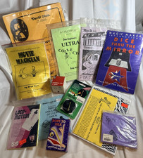 Lot of 12 Vintage Magic Tricks, Gags Gimmicks - Magician, Cards picture