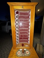 Antique Love Tester 1920's Art Deco Test Your Romantic Appeal Quarter Operated picture