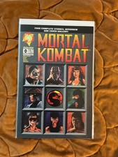 Mortal Kombat Malibu Comics Lot 10 #0 Blood Thunder Goro Rayden Kano Foil picture