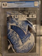 TMNT issue#2 1st print CGC 9.2 Teenage Mutant Ninja Turtles 1984 picture