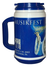 Musikfest Beer Mug 2003 Bethlehem Pennsylvania 24 Oz Collectible Plastic picture