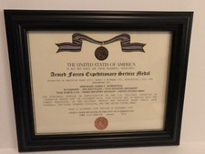 ARMED FORCES EXPEDITIONARY MEDAL / VETERAN COMMEMORATIVE CERTIFICATE (Type-3) picture