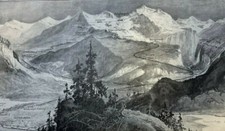 1906 Switzerland To The Jungfrau Peak By Trolley Kleine Scheidegg Station picture