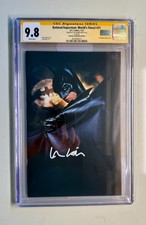 Batman Superman Worlds Finest 21 CGC 9.8 SS Signed Val Kilmer Auto Photo Cover picture