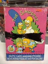 1990 Topps The Simpsons Wax Box 36 Sealed Packs picture
