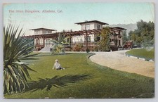 The Allen Bungalow, Altadena, California CA 1910 DB Postcard picture