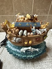 AVON 2001 Noah's Ark Musical Animated Motion Tabletop Gift Inspirational Tunes picture
