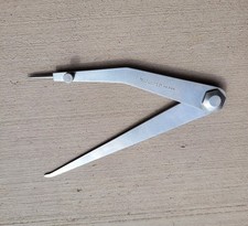 L. S. Starrett No. 243 Firm-Joint Hermaphrodite Adjustable Point Caliper picture