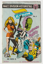 Las Aventuras de El Halcon #2 Mexican Foreign J.L Duran Cover Macc Division 1975 picture