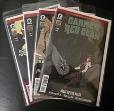 Dark Horse Comics CARMEN RED CLAW 1 2 3 & 4 set Hellboy universe picture