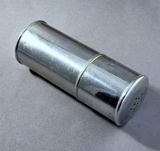 Vintage Unbranded Metal SHAVING BRUSH Travel Tube picture