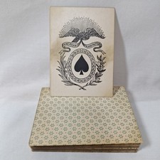 Antique American Manufacture Faro Playing Cards c1880 Complete Second Quality  picture