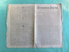 1797 Connecticut Journal March 1,  XYZ Affair Prelude, Pinckney France picture