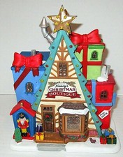 LEMAX CHRISTMAS VILLAGE ~ Lighted Porcelain Building NANCY'S CHRISTMAS BOUTIQUE picture