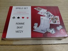 Set Romme Skat  Yatzy Playing cards Dice Germany picture