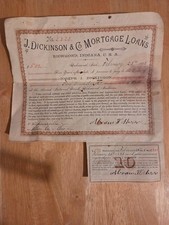 1888 Mortgage Note picture