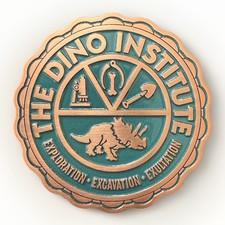 Disney World Dinosaur Dino Institute Challenge Coin Closing Day February 1 2026 picture