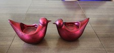 PARTYLITE Christmas Doves Tealight Holders-2 New P91248 picture