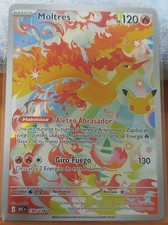 Moltres 130/128 Illustration Rare Pokemon TCG 30th Anniversary Spanish picture