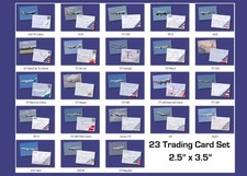 American Airlines Trading Card Set - 23 Different Cards - 2.5