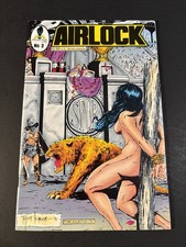 SIGNED Airlock #2 1990 Electus Ltd Mature Readers Bondage Cover Comic JL picture