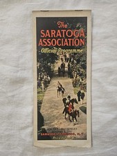 1937 Saratoga Race Track Program the Saranac Handicap picture
