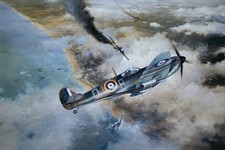 Victory Over Dunkirk by Robert Taylor art print signed by Bob Stanford-Tuck picture