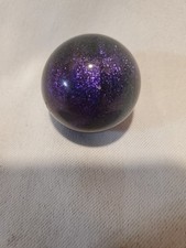 James Alloway Signed Glass Marble Boulder - 1-3/8