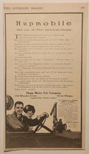 1914 Hupp Motor Car Co Hupmobile Original Print Ad Ephemera 1900s Detroit MI picture