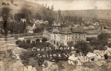 Colfax Washington Court House 1914 RPPC Photo Postcard COPY picture