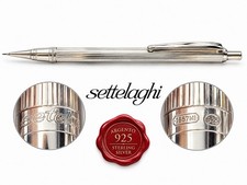 Settelaghi Mechanical Pencil Solid 925 Silver Box Warranty NOS 3 picture