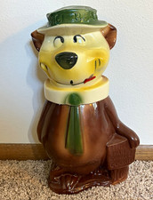 Vintage Yogi Bear Ceramic Cookie Jar excellent condition  picture