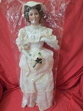 VINTAGE FLORA Classic Brides of the Century Ashton Drake Porcelain Doll with COA picture