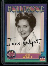 1991 Starline Jane Wyatt #157 Hollywood Actress Hand Signed Card picture