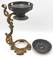 Antique Vapo Cresolene Oil Lamp Cure All Medical Device Miniature picture