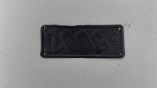 1916 Wisconsin Motorcycle License Plate 2006 Rare YOM Harley Slanted Numbers  ￼ picture