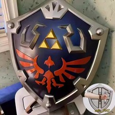 Game The Legend of Zelda Hylian Shield Cosplay Prop Tears of the Kingdom Model picture