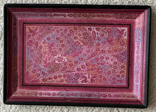 Vintage Handpainted Mexican Olinala Tray picture
