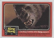 1976 Topps King Kong The juingle trembles when Kong appears #19 0s4 picture